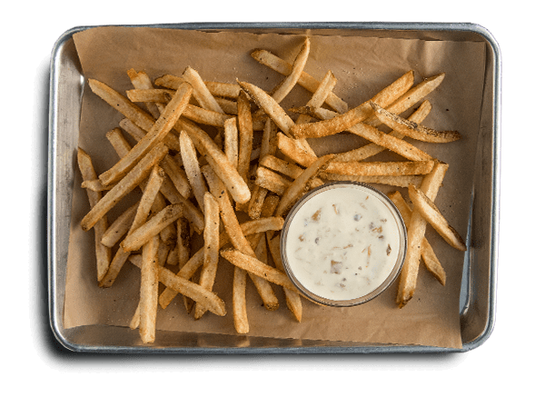 MOOYAH Green Chile Queso Fries