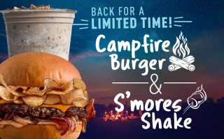 Campfire Burger & S'mores Shake are BACK!